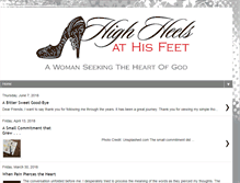 Tablet Screenshot of highheelsathisfeet.blogspot.com