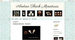 Desktop Screenshot of andrea-thieck-miniatures.blogspot.com