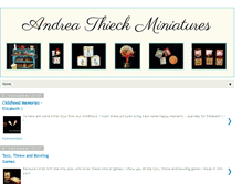 Tablet Screenshot of andrea-thieck-miniatures.blogspot.com
