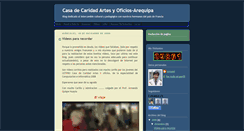 Desktop Screenshot of casadecaridadarequipa.blogspot.com