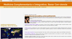 Desktop Screenshot of medicinacomplementariayalternativa.blogspot.com