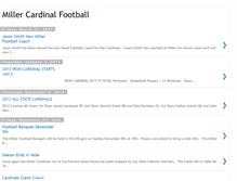 Tablet Screenshot of millercardinalfootball.blogspot.com