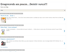 Tablet Screenshot of elainemudancadesistirnunca.blogspot.com