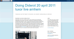 Desktop Screenshot of doingdiderot.blogspot.com
