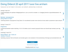 Tablet Screenshot of doingdiderot.blogspot.com