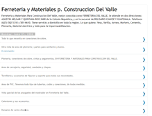 Tablet Screenshot of ferreteria-del-valle.blogspot.com