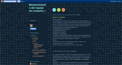 Desktop Screenshot of blogs-mantenimiento.blogspot.com