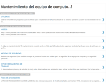 Tablet Screenshot of blogs-mantenimiento.blogspot.com