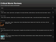 Tablet Screenshot of critical-movie-reviews.blogspot.com