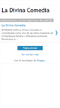Mobile Screenshot of imagine-ladivinacomedia.blogspot.com