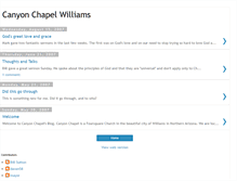 Tablet Screenshot of canyonchapel.blogspot.com