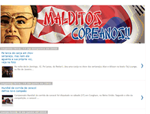 Tablet Screenshot of malditoscoreanos.blogspot.com