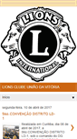 Mobile Screenshot of lionsclubeuniaodavitoria.blogspot.com