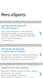 Mobile Screenshot of peruesports.blogspot.com