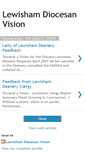 Mobile Screenshot of lewishamdiocesanvision.blogspot.com