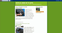 Desktop Screenshot of evitaelrobodetuauto.blogspot.com