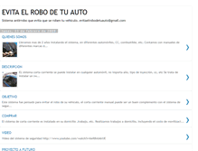 Tablet Screenshot of evitaelrobodetuauto.blogspot.com