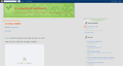 Desktop Screenshot of almacendemateriales.blogspot.com