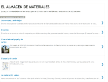 Tablet Screenshot of almacendemateriales.blogspot.com