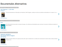 Tablet Screenshot of documentalesalternativos.blogspot.com