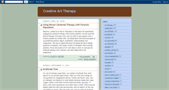 Desktop Screenshot of creativearttherapy.blogspot.com