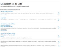 Tablet Screenshot of linguagemsoldavida.blogspot.com