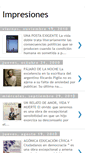 Mobile Screenshot of impresiones-literarias.blogspot.com