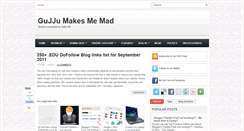 Desktop Screenshot of gujjumakesmemad.blogspot.com