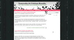Desktop Screenshot of namoradasdocristianoronaldo.blogspot.com