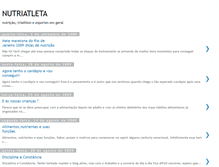 Tablet Screenshot of nutriatleta.blogspot.com