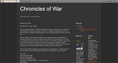 Desktop Screenshot of conquestminiatures.blogspot.com