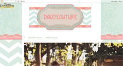 Desktop Screenshot of daceycouture.blogspot.com