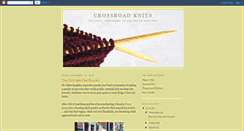 Desktop Screenshot of crossroadknits.blogspot.com