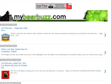Tablet Screenshot of mybeerbuzz-wbbrewing.blogspot.com