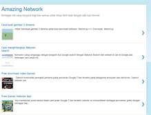Tablet Screenshot of amazingnetwork.blogspot.com
