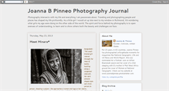 Desktop Screenshot of joannabpinneo-photojournal.blogspot.com