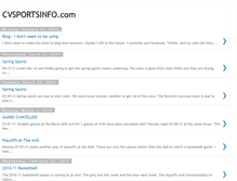 Tablet Screenshot of cvsportsinfo.blogspot.com