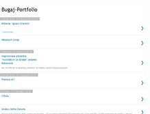 Tablet Screenshot of bugaj-portfolio.blogspot.com