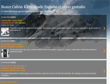 Tablet Screenshot of calzoncilloscalvinklein1.blogspot.com