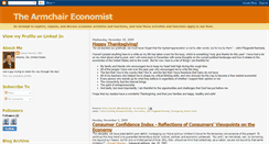 Desktop Screenshot of gainesthearmchaireconomist.blogspot.com