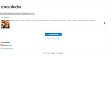 Tablet Screenshot of estoeslucha.blogspot.com