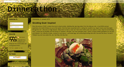 Desktop Screenshot of dinnerathon.blogspot.com