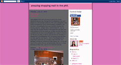 Desktop Screenshot of mari-amazingshoppingmallinthephil.blogspot.com