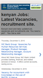 Mobile Screenshot of mykenyajob.blogspot.com