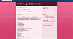 Desktop Screenshot of greenlightguidetomaharlika.blogspot.com