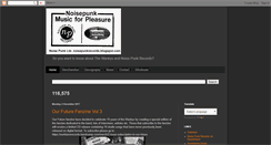 Desktop Screenshot of noisepunkrecords.blogspot.com