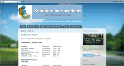 Desktop Screenshot of knutsford-independents.blogspot.com