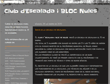 Tablet Screenshot of clubdescaladaiblocnules.blogspot.com