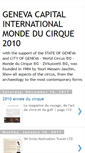 Mobile Screenshot of mondeducirque2010.blogspot.com