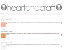 Tablet Screenshot of heartandcrafts.blogspot.com